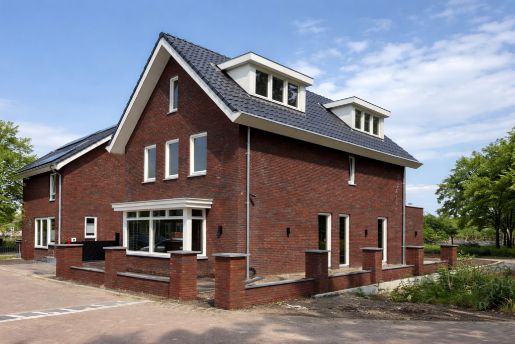 Vakkundig metselwerk uitgevoerd door bouwbedrijf Breda Wolfe Bouw